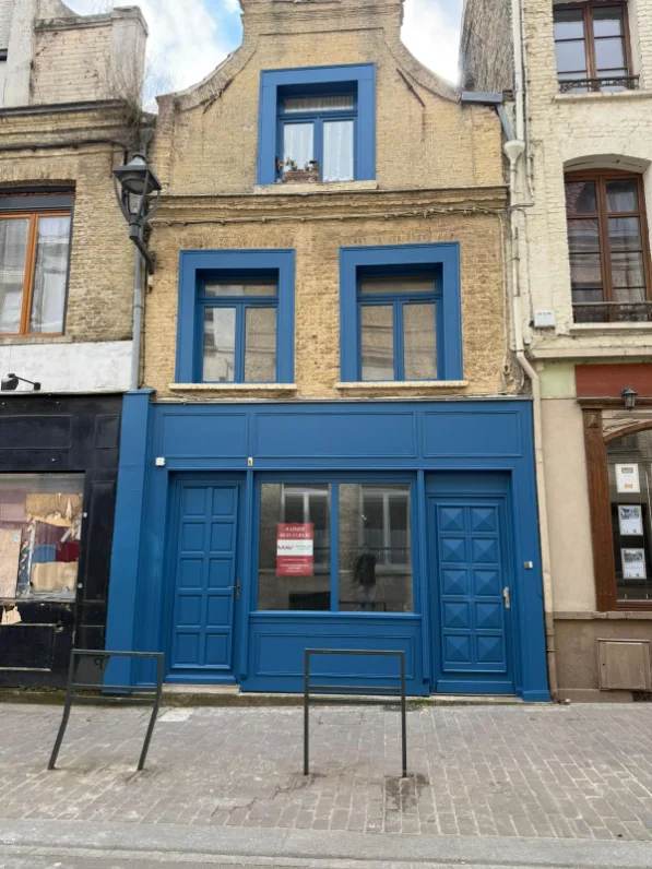 Façade de maison flamande — Façade — avant travaux